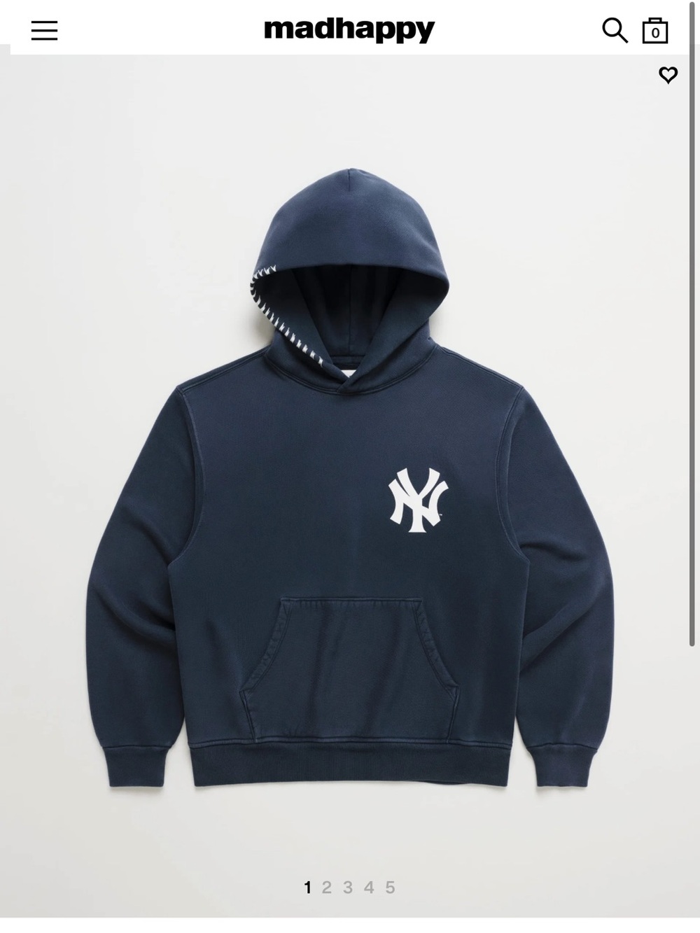 Madhappy Yankees Washed Hoodie